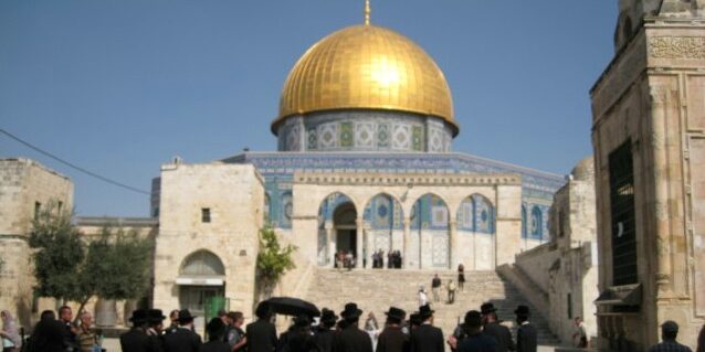 juifs orthodoxes mont temple