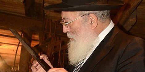 ancien grand rabbin israël visite géorgie