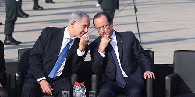 françois hollande atterrit israël