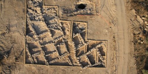 village datant 2e temple près jérusalem