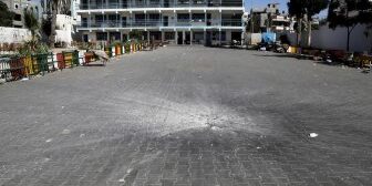 gaza missiles tirés école unrwa