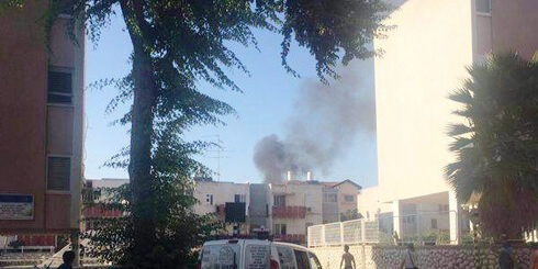 attaque mortier contre région eshkol huit blessés