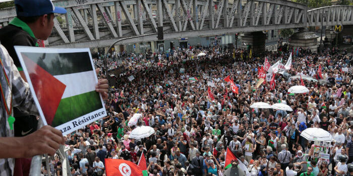 manifestation pro palestinienne violente paris