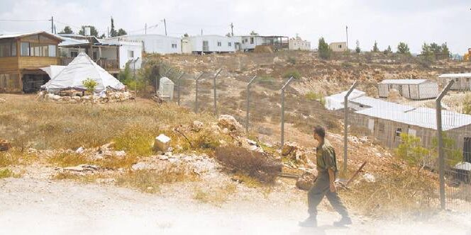 goush etsion protestations étranger