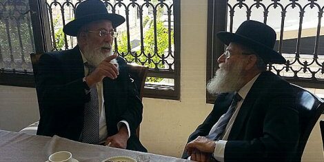 première réunion travail grands rabbins jérusalem