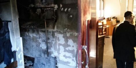 synagogue feu accident incendie criminel