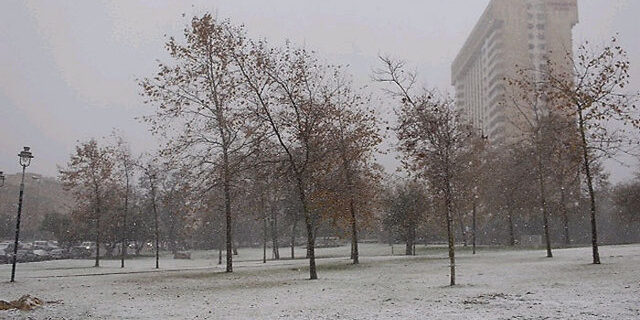 premiers flocons blancs nord israël