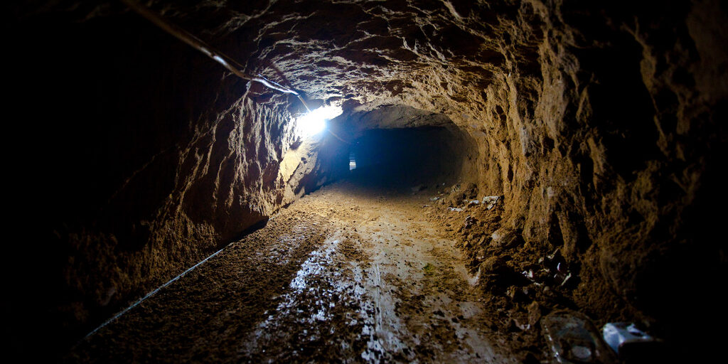 tunnels entre gaza sinaï
