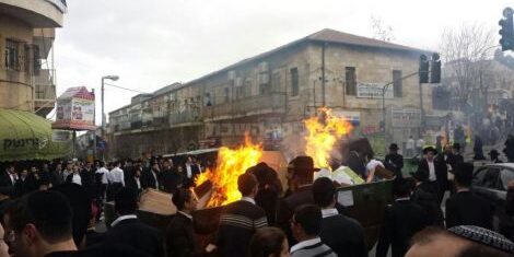 nouvelles manifestations jeunes juifs orthodoxes