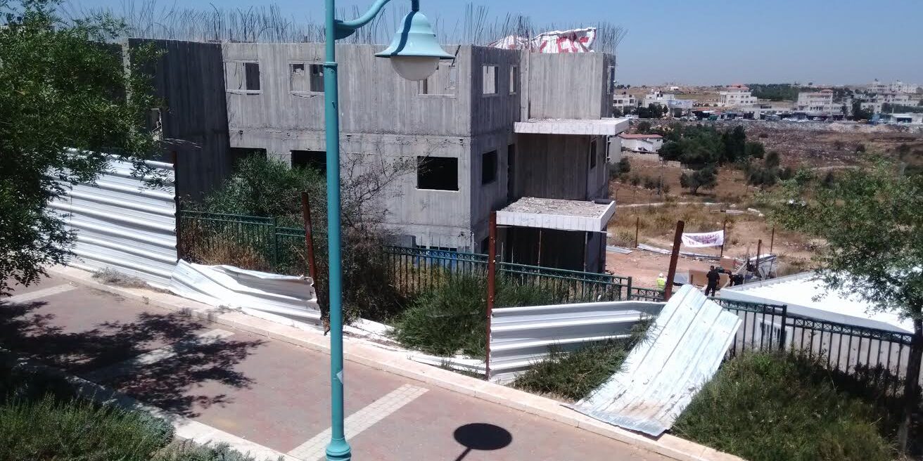 maisons détruites localité bet el