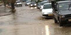 pluies inondations sud nord israël
