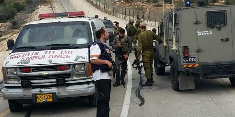 israélien poignardé près kiriat arba