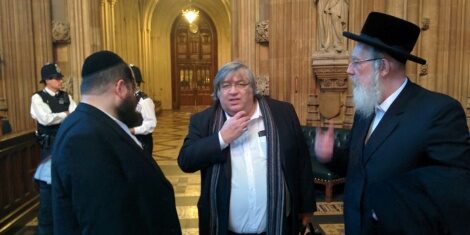 député israël eichler visite londres