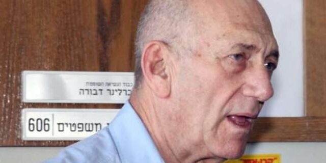 ehoud olmert va purger peine prison