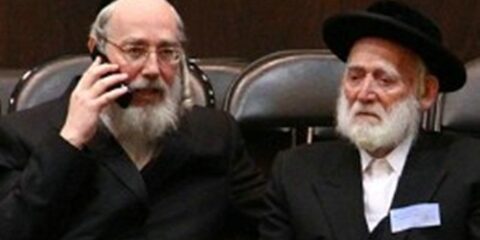 rav eichler parmi citoyens honneur jérusalem