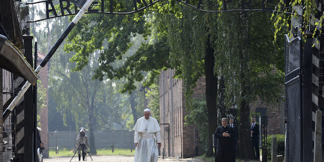 pape françois auschwitz