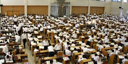 augmentation nombre étudiants yeshivot orthodoxes
