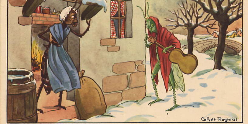 cigale fourmi version humour roch hachana