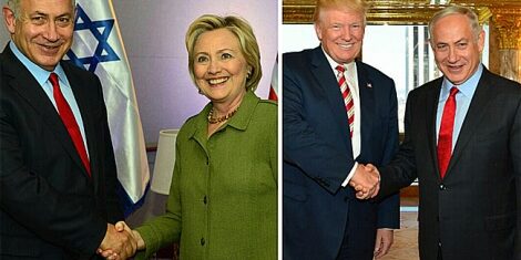 netanyahou rencontre donald trump hillary clinton