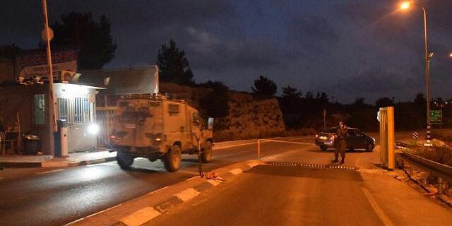 attaque terroriste près bet el trois blessés dont grièvement atteint