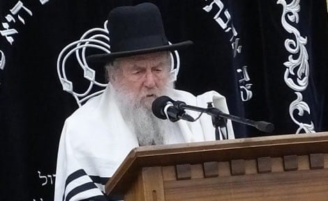 rav moshé shapira hospitalisé grave