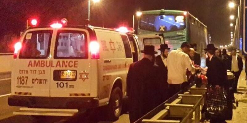 drame évité justesse autobus jérusalem bné brak